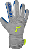 Reusch Attrakt Freegel Silver Finger Support Junior 5272230 6006 yellow grey front